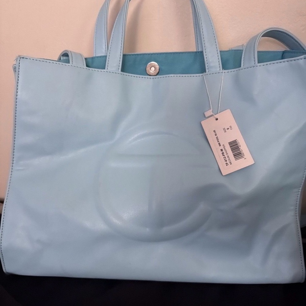 Telfar Light Blue Classic Tote